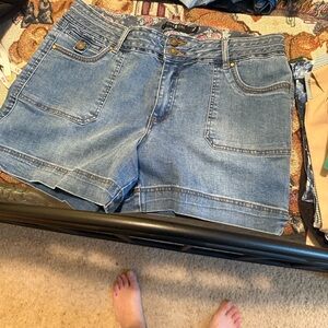 One 5 One Classic Blue Jean Shorts